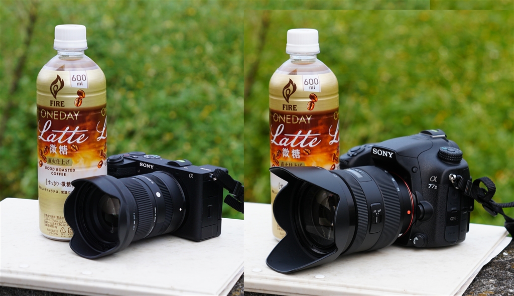 価格.com - 『向かって左が シグマ 18-50mmF2.8』富士フイルム