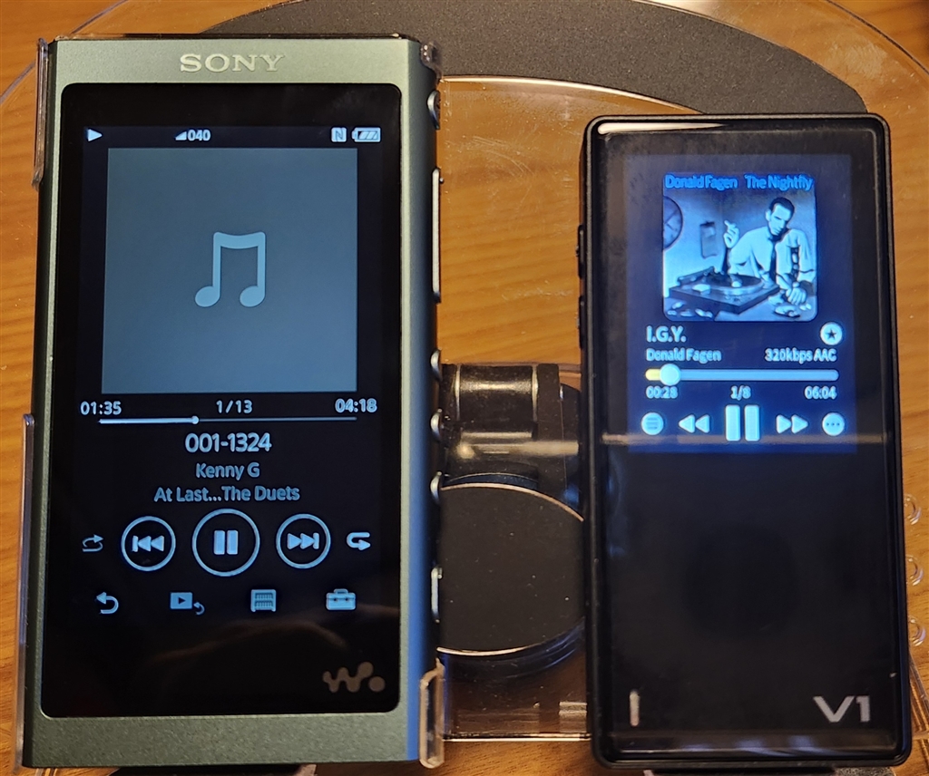 価格.com - 『右 A55 左 V1』SONY NW-A55 [16GB] ﾋﾟﾝｷｰｻﾛﾝさん の