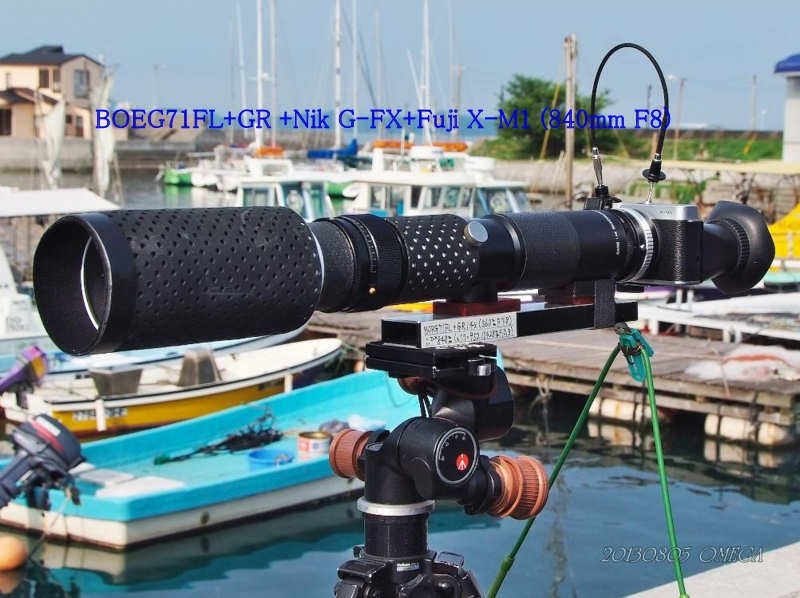 M1”で、三津浜花火と松山城を撮影』 富士フイルム FUJIFILM X-M1