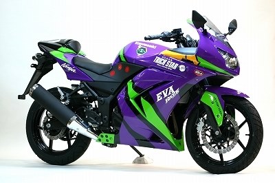 ハンドル曲がる レバー折れる くるま傷つく』 スズキ イナズマ1200 の