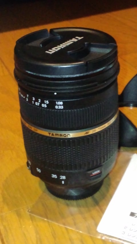 ズームリングの遊び？』 TAMRON SP AF 28-75mm F/2.8 XR Di LD