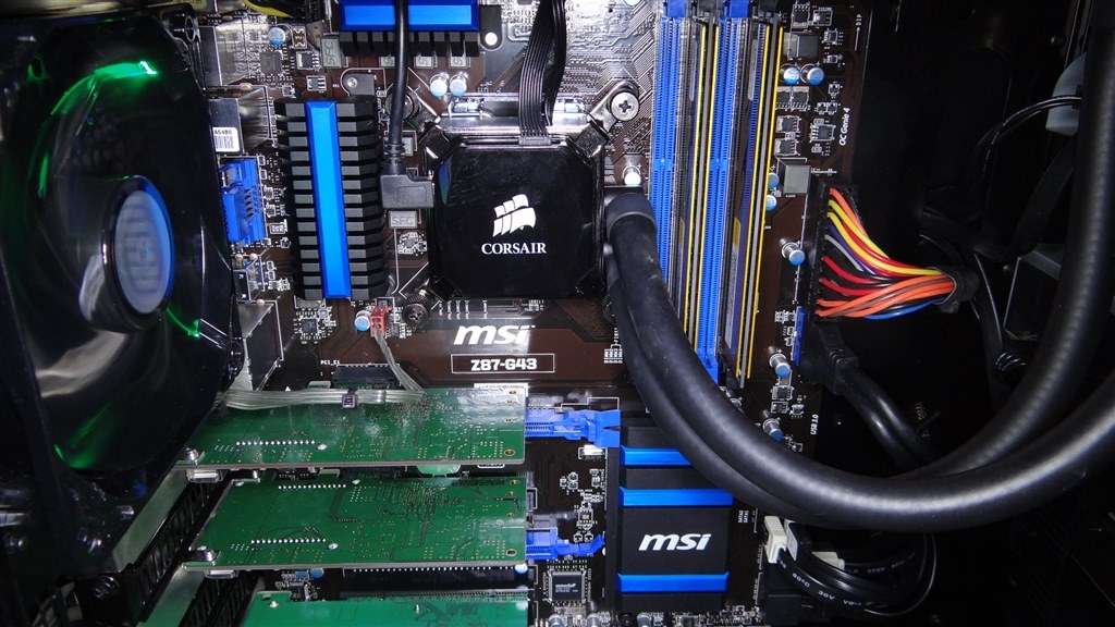 お久しぶりの簡易水冷導入日記( ´(00)`)ﾌﾞﾋッ』 Corsair H100i CW