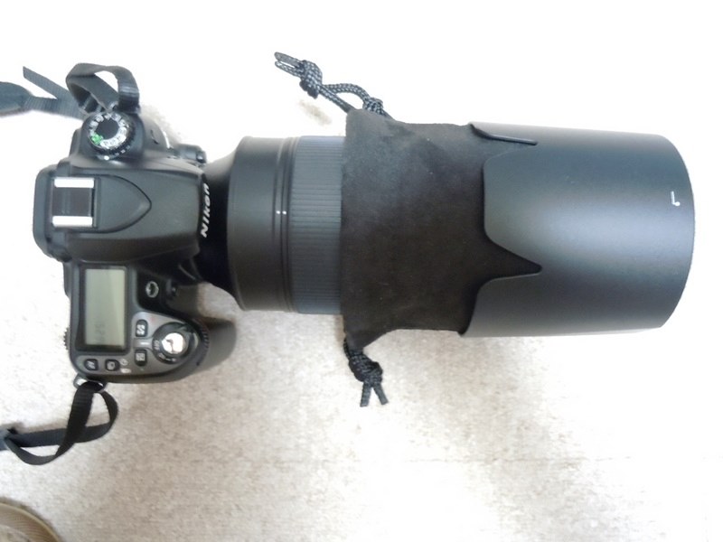 レンズフードが破損しました』 ニコン AF-S NIKKOR 80-400mm f/4.5-5.6