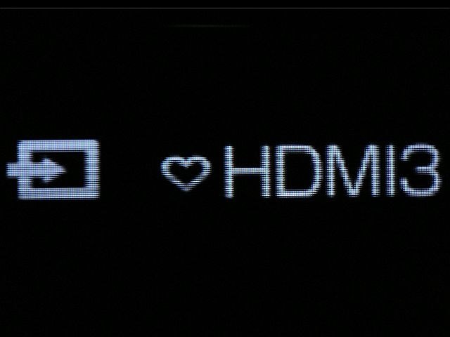 HDMI3のハートマーク』 SONY BRAVIA KDL-32HX750 [32インチ] の ...