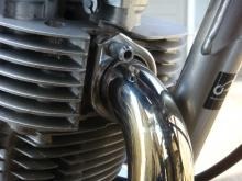 SR400fiエキパイ接続部凹み』 ヤマハ SR400 のクチコミ掲示板