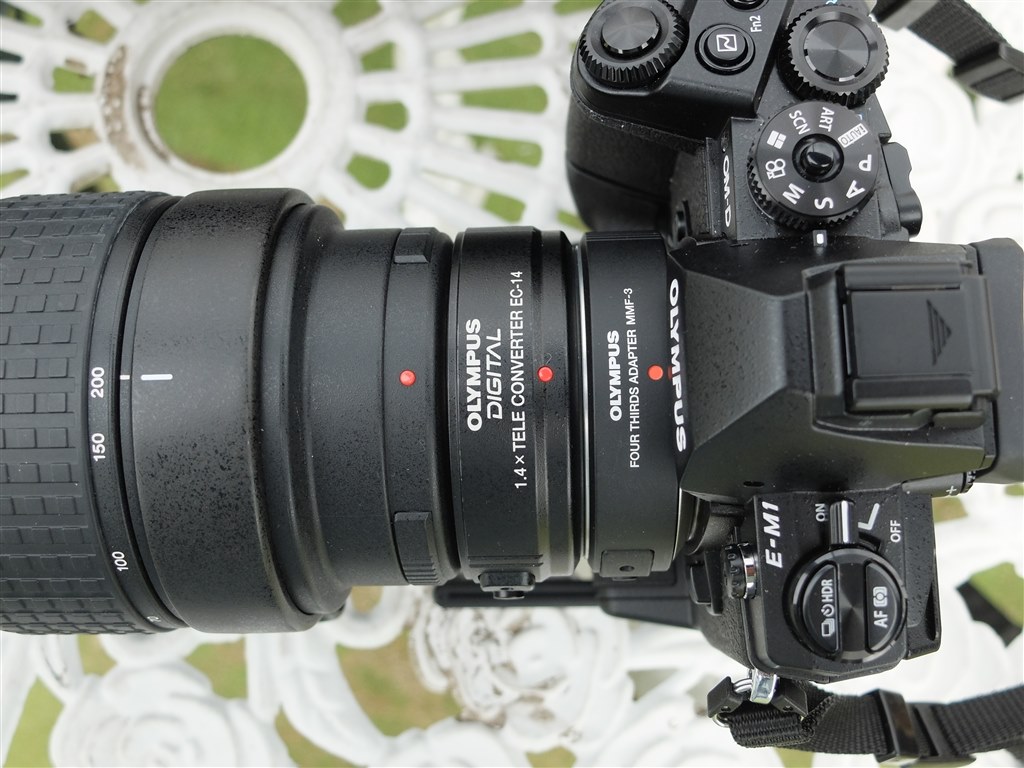 50-200mm F2.8-3.5 SWDとテレコンEC-14を付けてテストしました ...