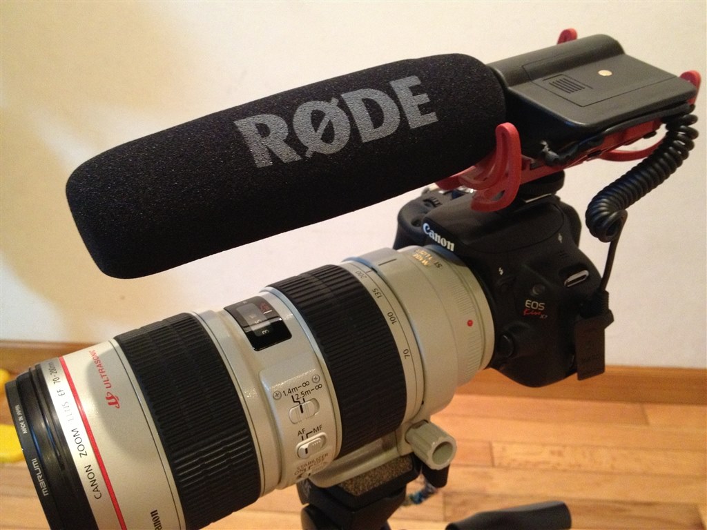 モノラルマイク』 CANON EOS Kiss X7 ダブルズームキット のクチコミ