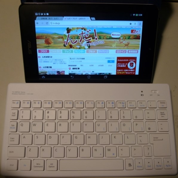タブレットPC ASUS＊7インチタブレット＊ファンキーストロベリー