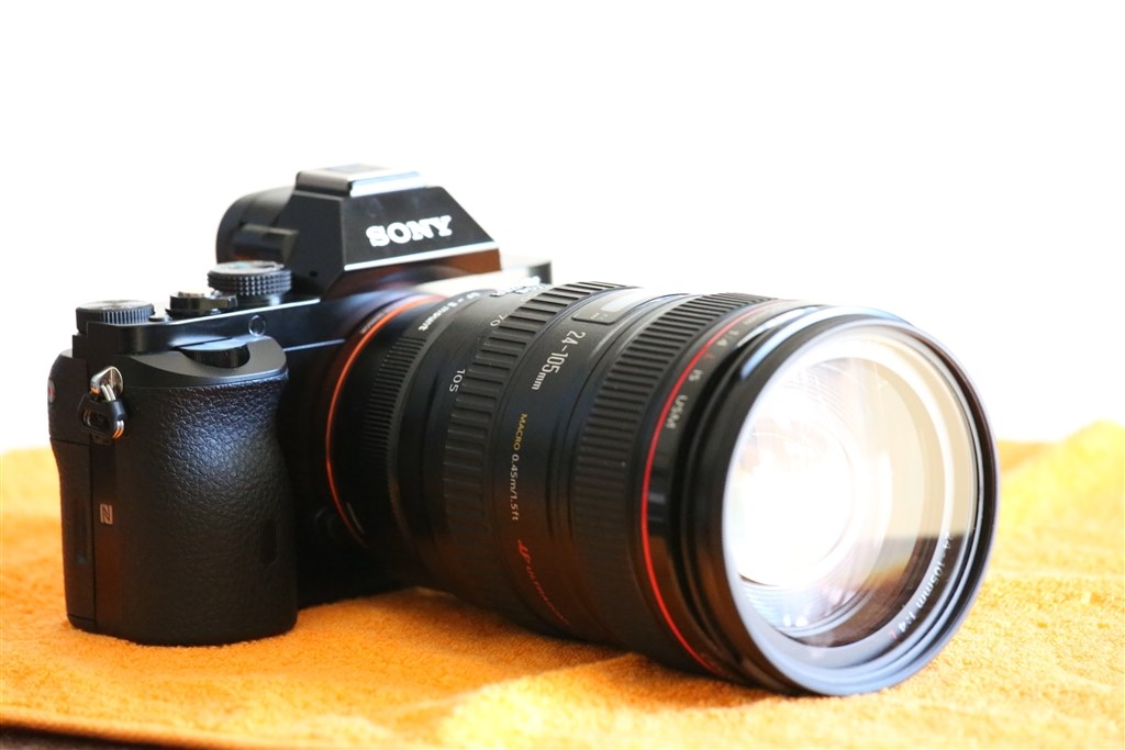 ソニーEマウント用 電子接点付EFマウント アダプター』 SONY α7