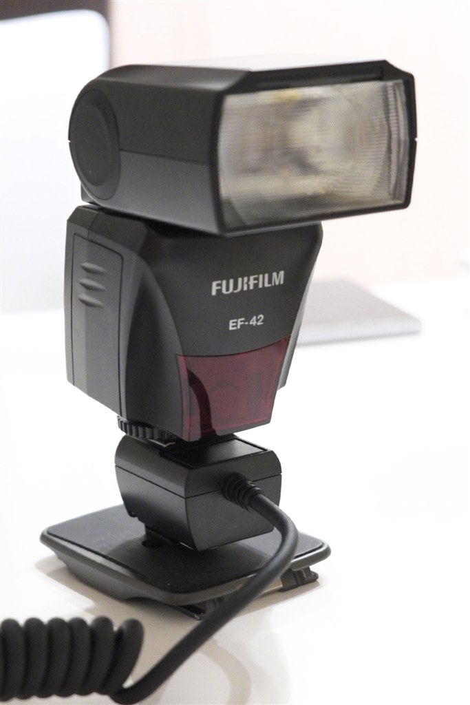 EF-42用のオフカメラシュー』 富士フイルム FUJIFILM X-E2 レンズ 