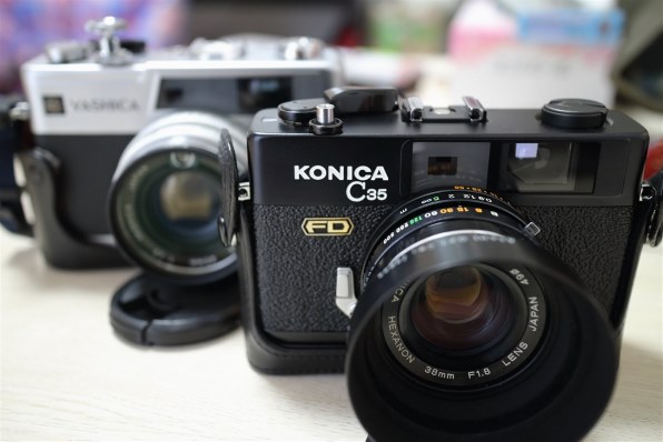 美品Konica C35 FD フィルムカメラ完動品