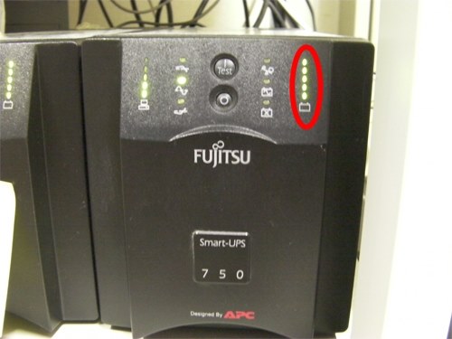 LEDの点滅について教えてください。』 APC Smart-UPS 750 SUA750JB の