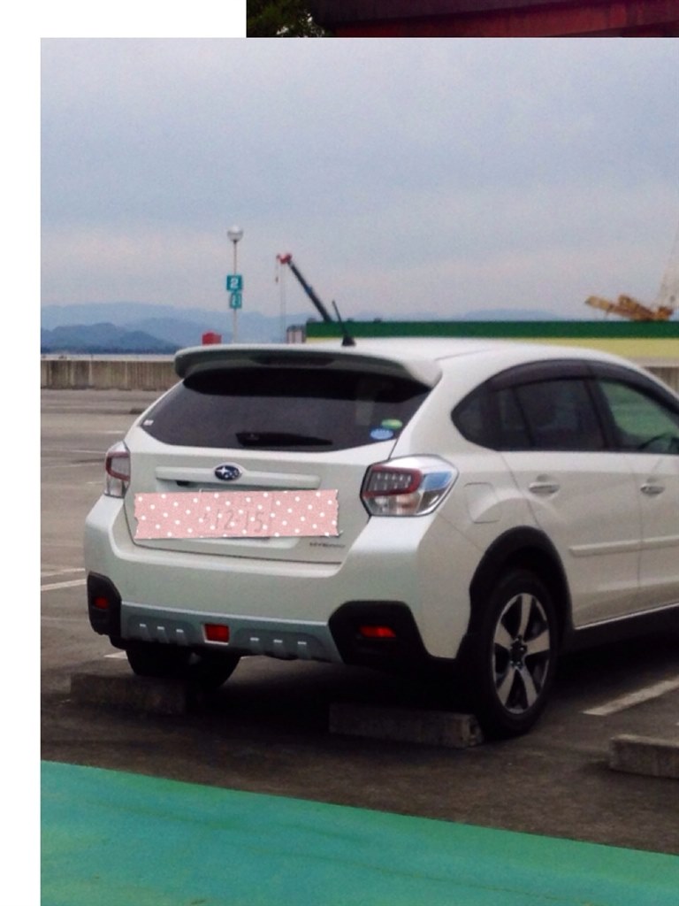ルーフスポイラーはどんな感じですか』 スバル スバル XV 2012年