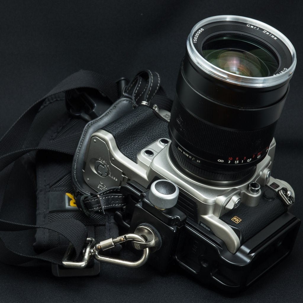 堅実な究極の RRS製 NIKON Df用 L型カメラプレート シルバー sushitai 
