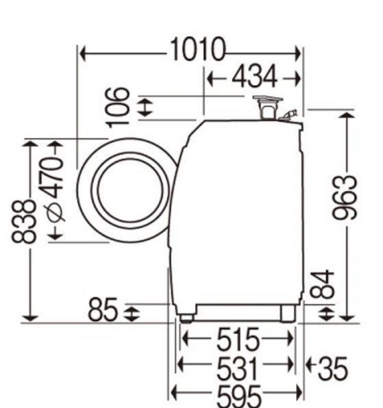 パナソニック プチドラム NA-VD120L 価格比較 - 価格.com