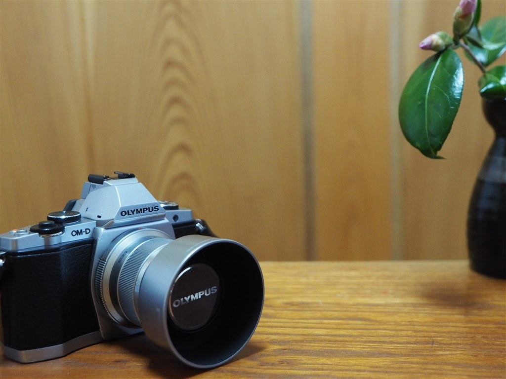 オリンパス、「OM-3Ti」のチタニウムカラーを施した 「OM-D E-M5