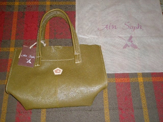 アインソフ(Ain Soph)モスグリーントートバッグレビュー アインソフ(Ain Soph)モスグリーントートバッグレビュー