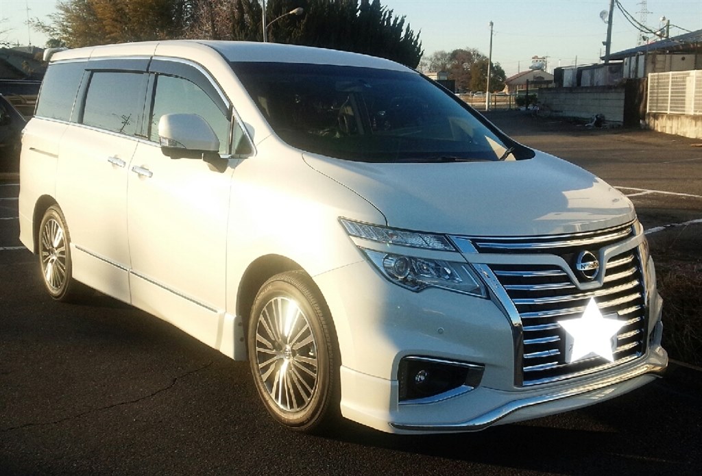 マイナーチェンジ後の納車』 日産 エルグランド 2010年モデル の