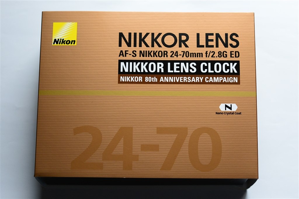 Nikonレンズクロック レンズ型時計 ニコン80周年記念キャンペーン　AF-S レンズクロックを Df で』 ニコン Df ボディ のクチコミ掲示板