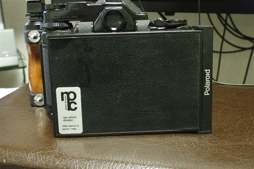 67にポラバック付けました』 ペンタックス PENTAX 67 II ボディ の 