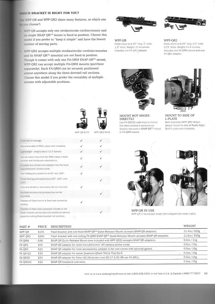 オススメのストロボブラケットありますか？』 CANON EOS 5D Mark III