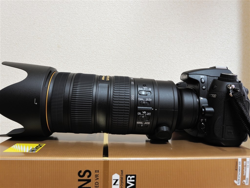 つついに神レンズ購入!!! D7000でもいけますか??』 ニコン AF