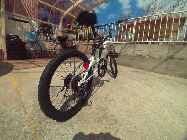 PANGAEA 折りたたみ自転車 ホワイト PANGAEA(パンゲア) パンクしない