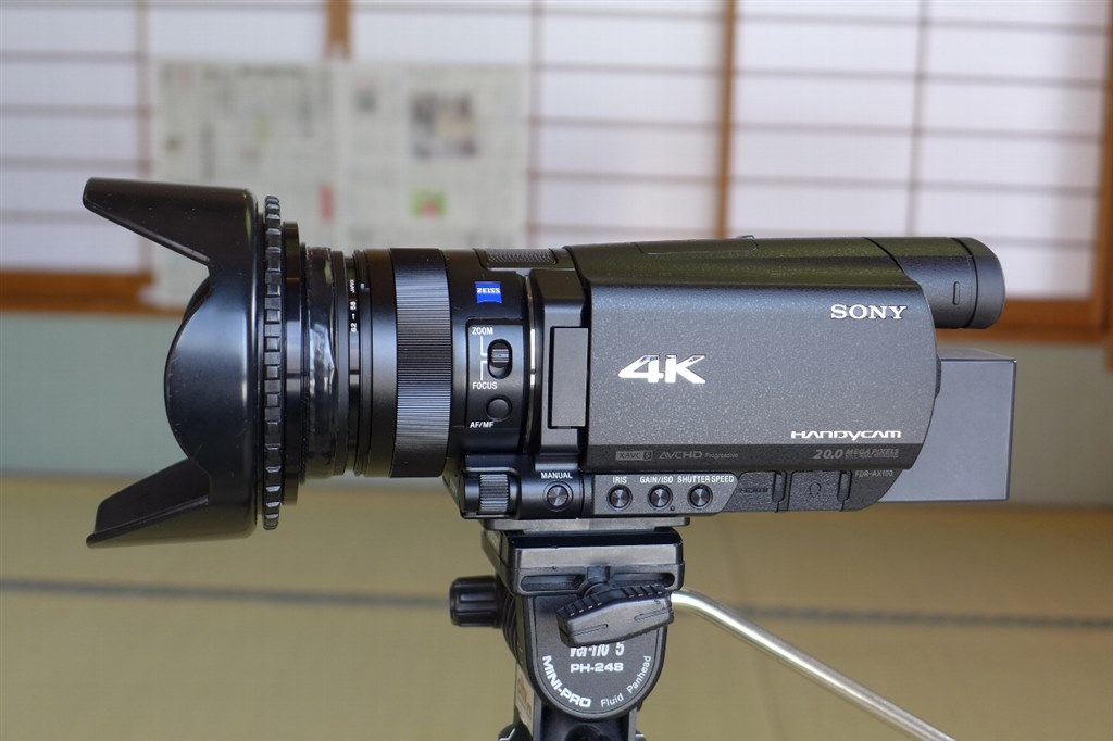 AX100とワイコンHD-7000PROのTEST撮影』 SONY FDR-AX100 の AX100とワイコンHD-7000PROのTEST撮影』 SONY FDR-AX100 の