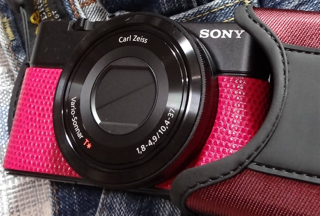 滑り止め用グリップについて』 SONY サイバーショット DSC-RX100 の
