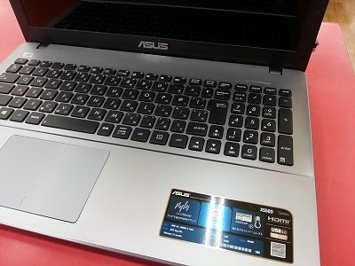 ノートPC ASUS X550DP-XXA10 Windowsノート本体 ASUS X550DP-XXA10 X550DP X550DP-XXA10の