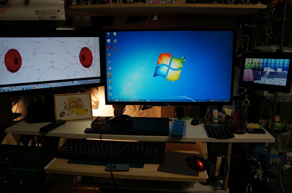 日本某所の某店舗で購入 用途はPCモニター(動画再生メイン