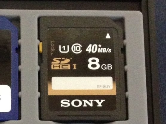 富士のほうが性能が良かったです』 SONY SF-8NX [8GB] のクチコミ