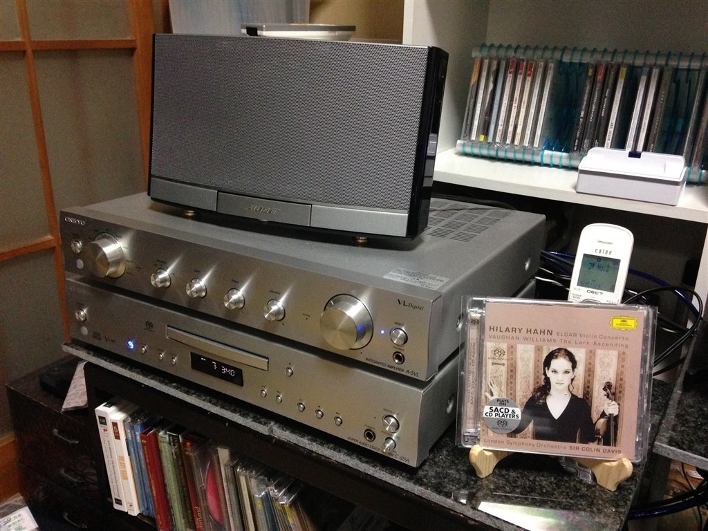 外付けUSB-HDDの使用感レポート』 ONKYO CR-N755(S) [シルバー