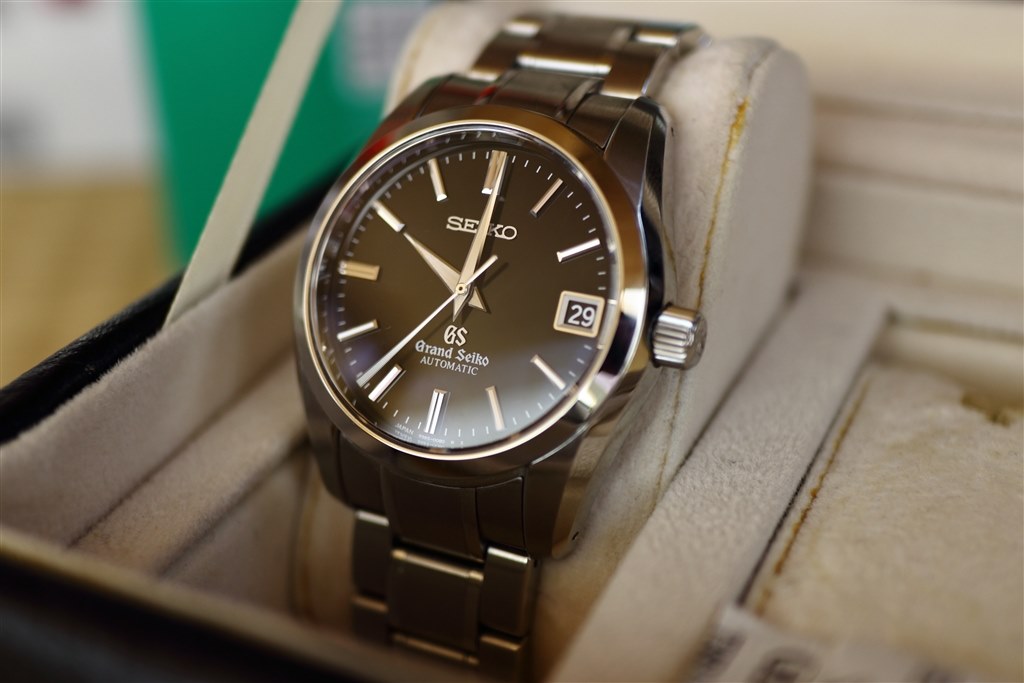 グランドセイコー SBGX061 美品 SBGX061 ブラック Grand Seiko（グランドセイコー）ヘリテージ