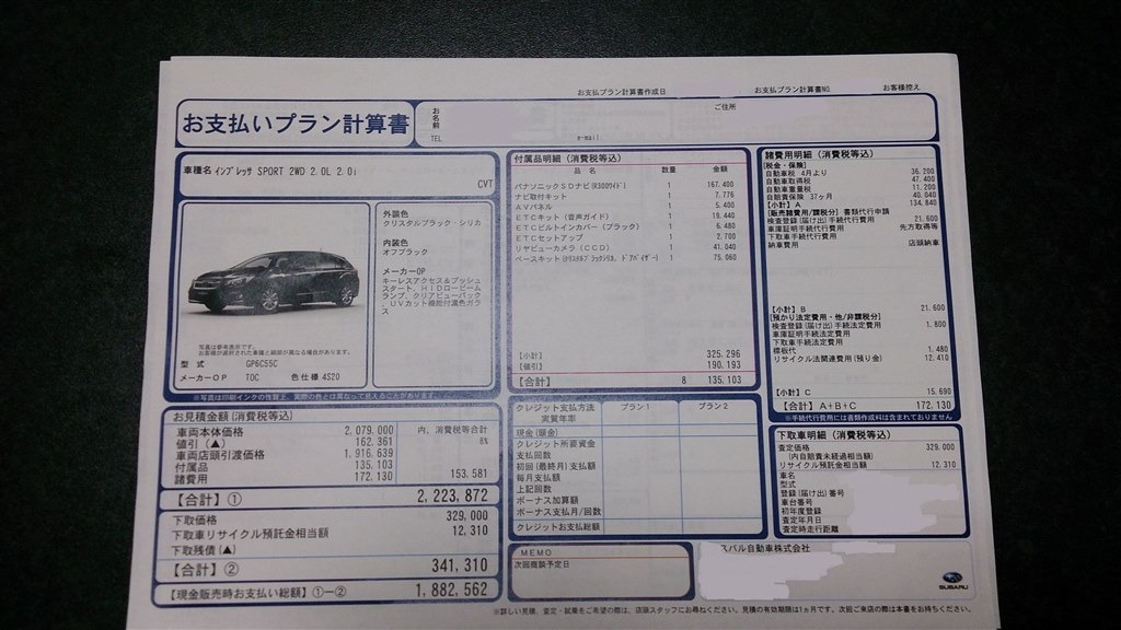 インプレッサスポーツ2 0i値引きに額 スバル インプレッサ スポーツ 11年モデル のクチコミ掲示板 価格 Com