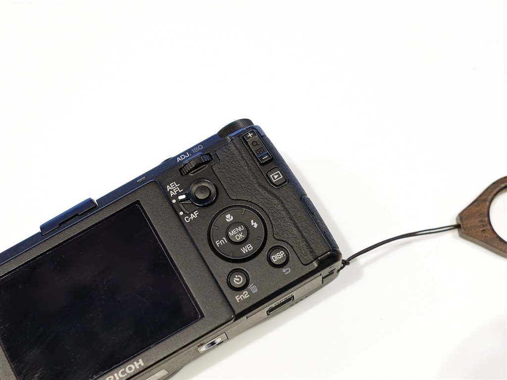 ラバーグリップを修理してもらいました！』 リコー RICOH GR の