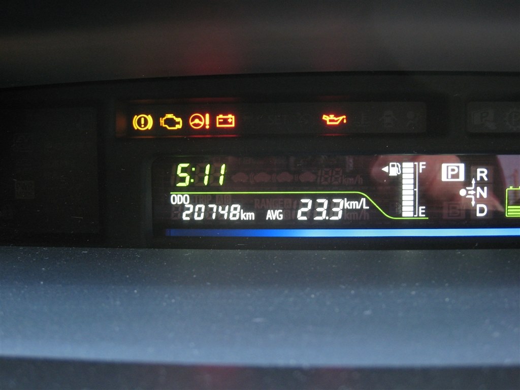 給油無しで１ ０００ｋｍ走行出来た方はいますか トヨタ プリウスa 11年モデル のクチコミ掲示板 価格 Com