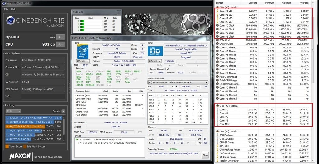 4.7GHzでの常用が限界か？』 インテル Core i7 4790K BOX のクチコミ掲示板 - 価格.com