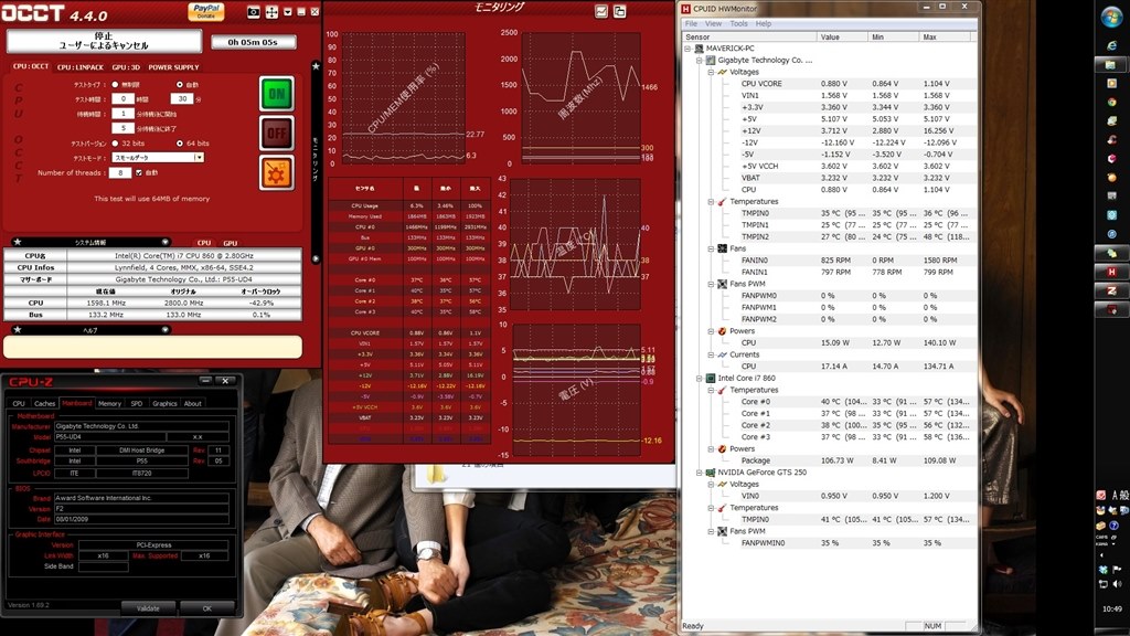 i7 4790K 動作品 液体金属換装　低温度 CPUの温度』 インテル Core i7 4790K BOX のクチコミ掲示板