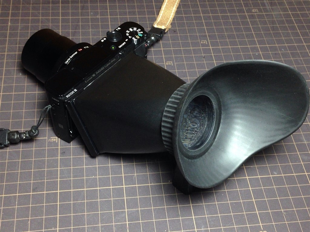 ちょっとがっかりです。小画面のファインダー』 SONY サイバーショット