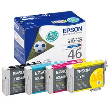 EPSON IC4CL46 (4色パック) 価格比較 - 価格.com