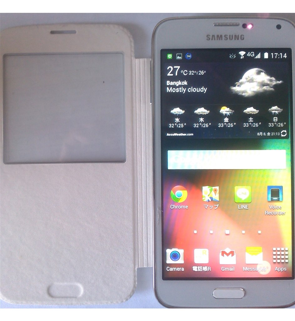 SAMSUNG - docomo GALAXY s5 画面割れなし。 価格.com - サムスン GALAXY S5 SC-04F docomo [shimmery WHITE