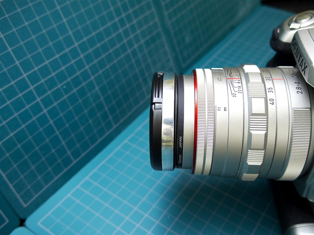 DA20-40mmLのフードを変えてみました。』 ペンタックス HD