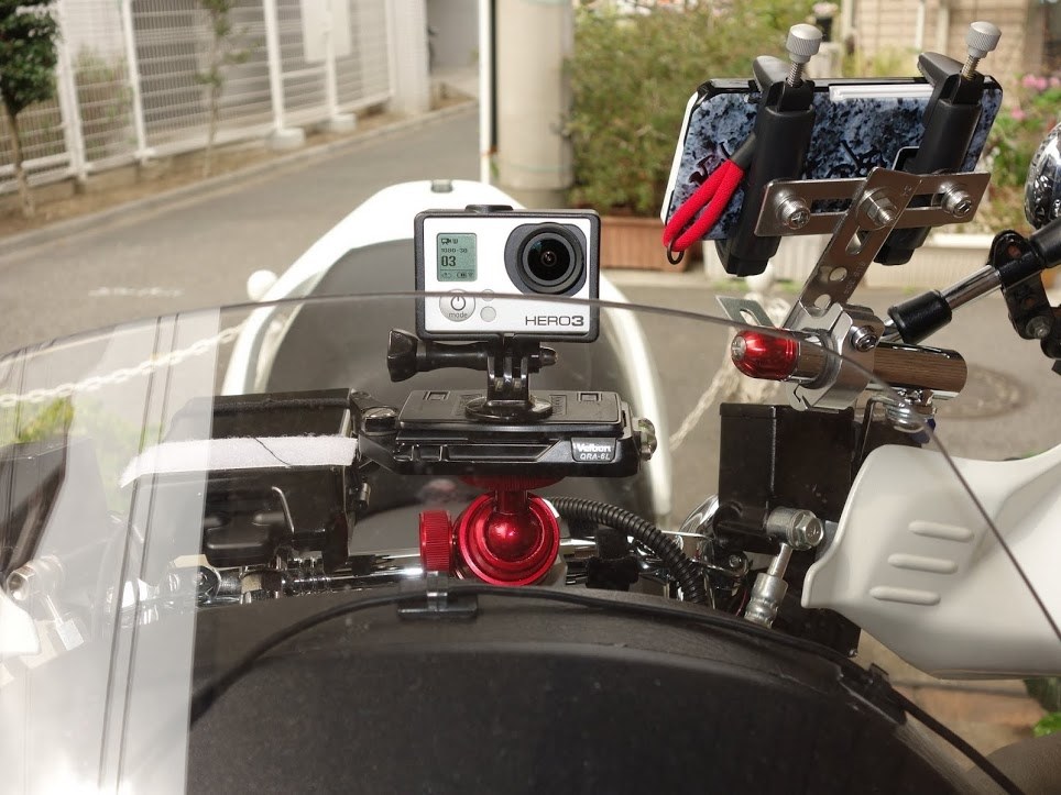 スマートフォン用フォルダの装着』 スズキ アドレスV125S のクチコミ