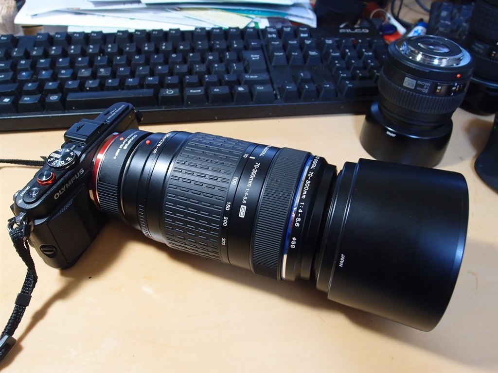 思った以上に軽いです。』 オリンパス M.ZUIKO DIGITAL ED 75 思った以上に軽いです。』 オリンパス M.ZUIKO DIGITAL ED 75