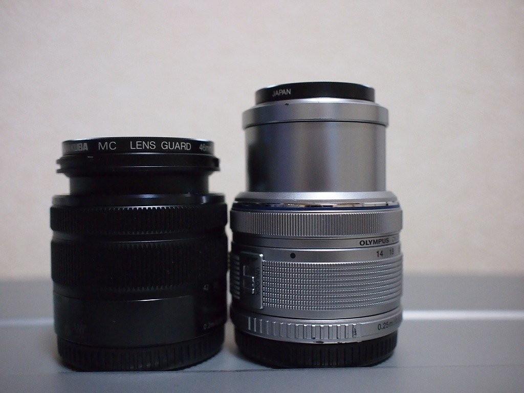 M.ZUIKO DIGITAL 14-42mm F3.5-5.6 II Rと比べて感じたこと M.ZUIKO DIGITAL 14-42mm F3.5-5.6 II Rと比べて感じたこと