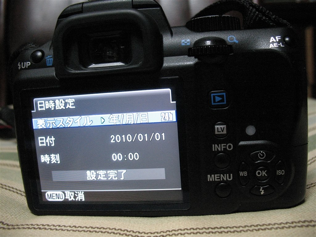 日付がリセットされます』 ペンタックス PENTAX K-ｒ レンズキット の