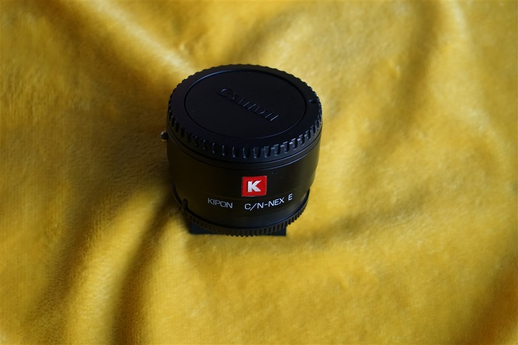 Eマウント電子アダプター KIPON C/N-NEX E にピッタリでした Eマウント電子アダプター KIPON C/N-NEX E にピッタリでした