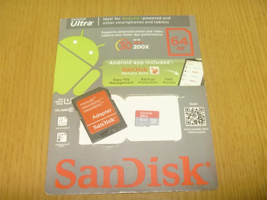 初期不良なのか偽物なのか Sandisk Sdsdqua 064g U46a 64gb のクチコミ掲示板 価格 Com