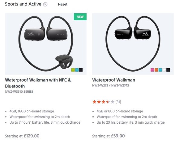 SONY NW-W274S (W) [8GB ホワイト] 価格比較 - 価格.com